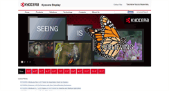 Desktop Screenshot of kyocera-display.com
